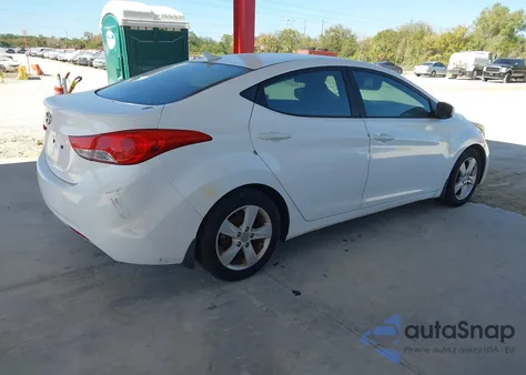 2013 Hyundai Elantra Gls from USA, damaged, VIN 5NPDH4AE7DH404255
